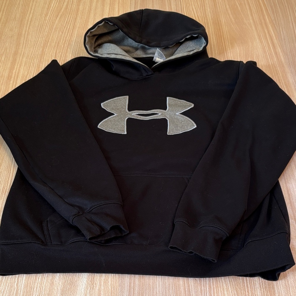 Under Armour hoodie sweatshirt black gray